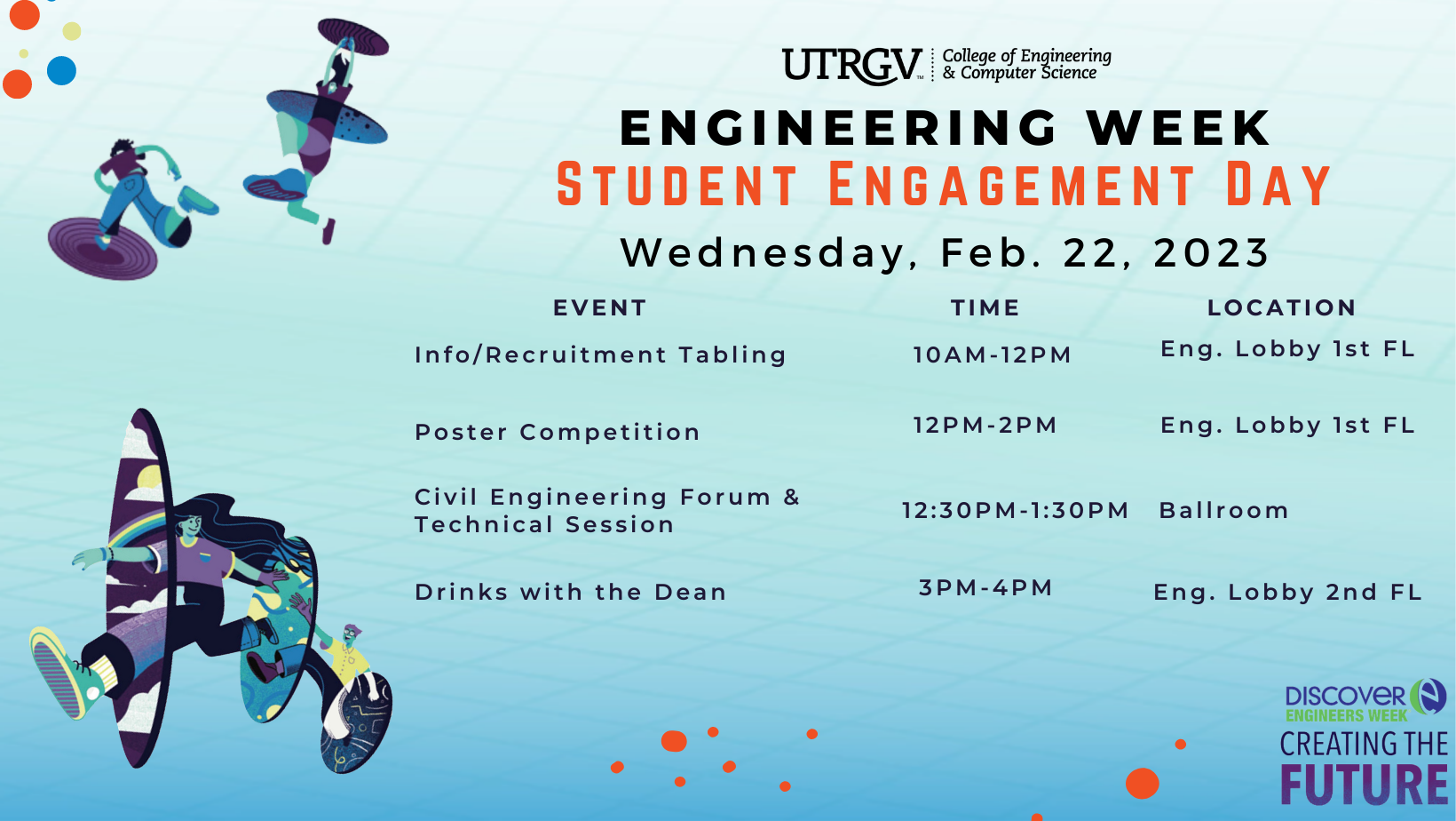 Student Engagement Day Wednesday Poster