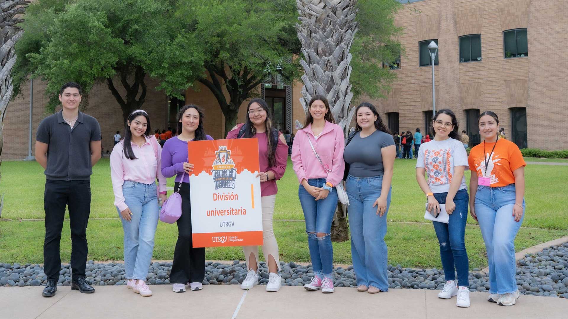 Staff members who are part of the Torneo de Ortografia y Batalla de los Libros
