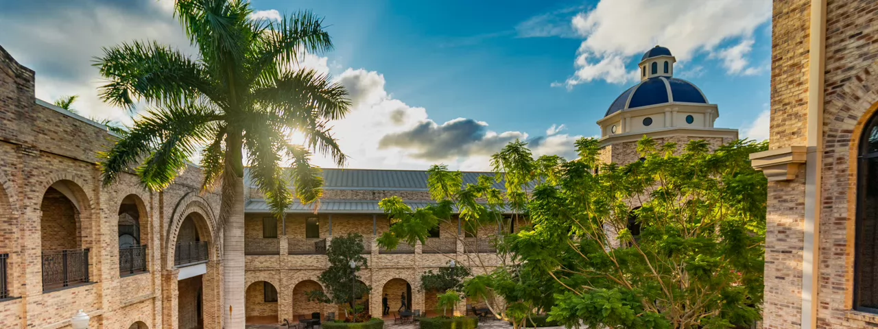 UTRGV Main Courtyard Brownsville campus