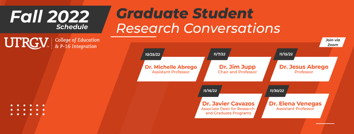 Graduate Student Research Conversations