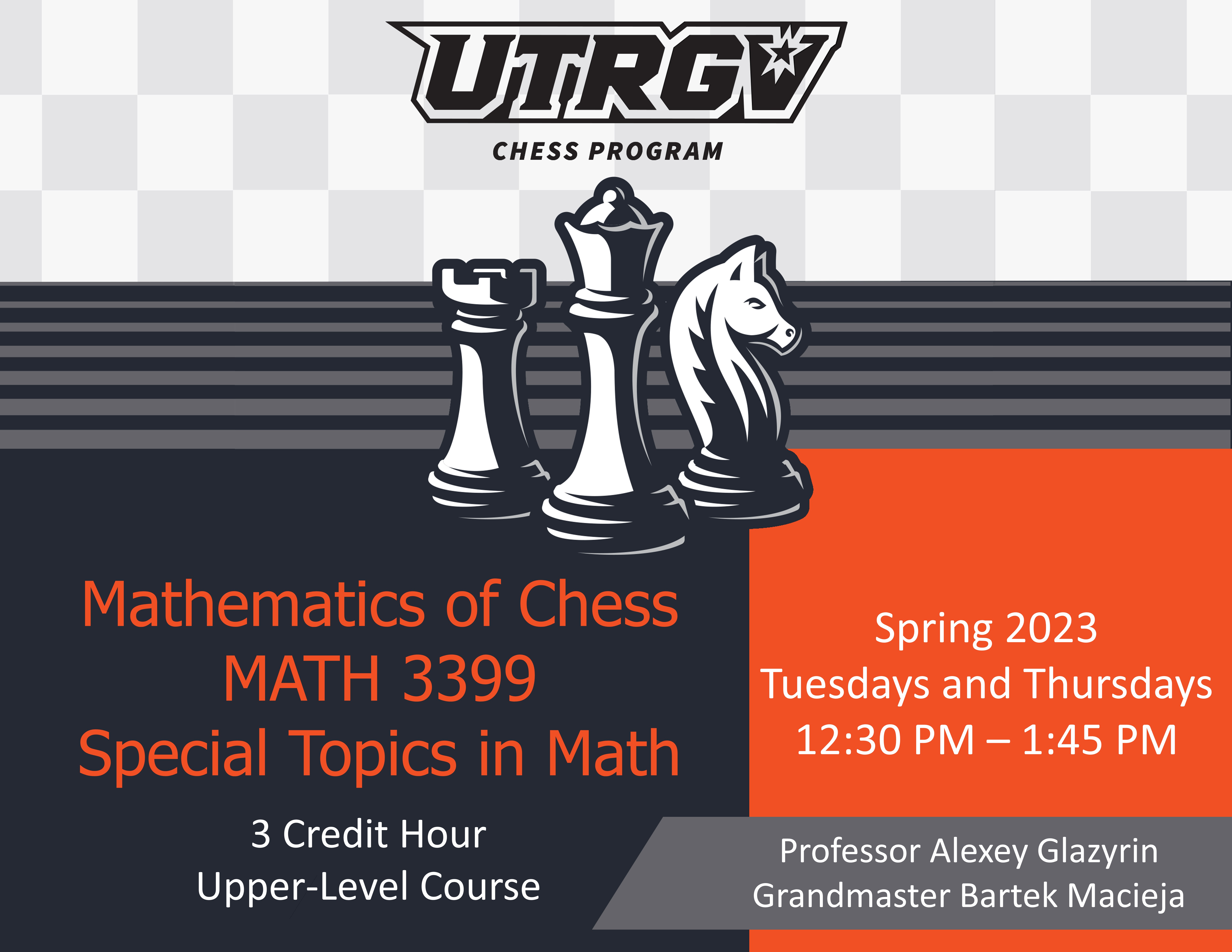 Mathematics of Chess - Spring 2023