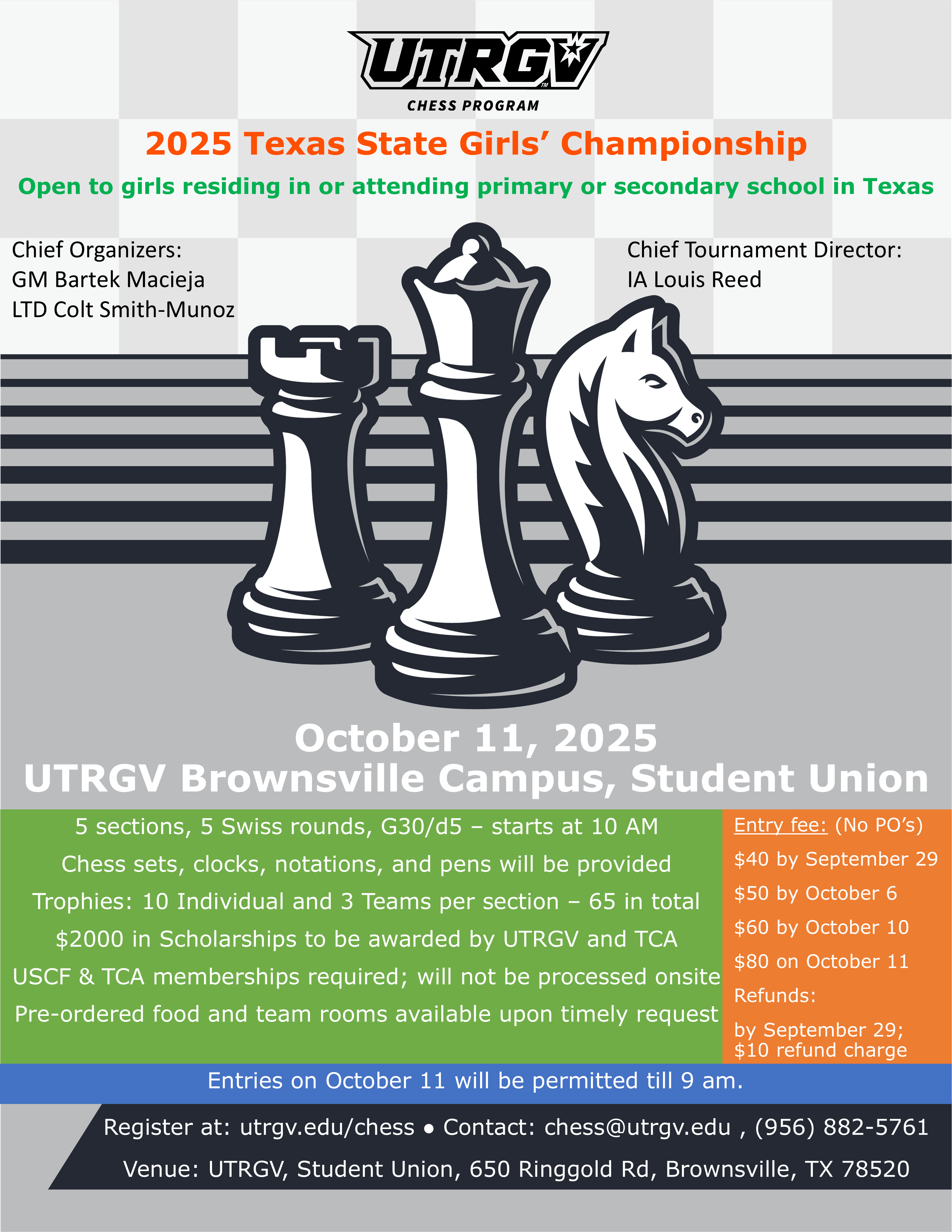 2025 Texas State Girls' Championship - Flyer