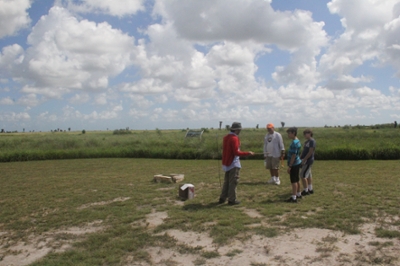 Archaeology Fair 2018 Atlatl practice