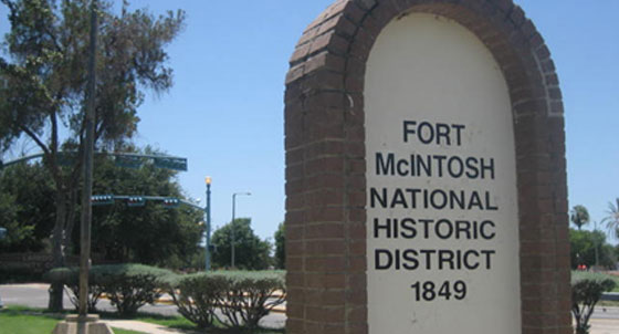 Fort McIntosh Historical Marker