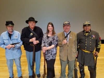 CHAPS Group with reenactors