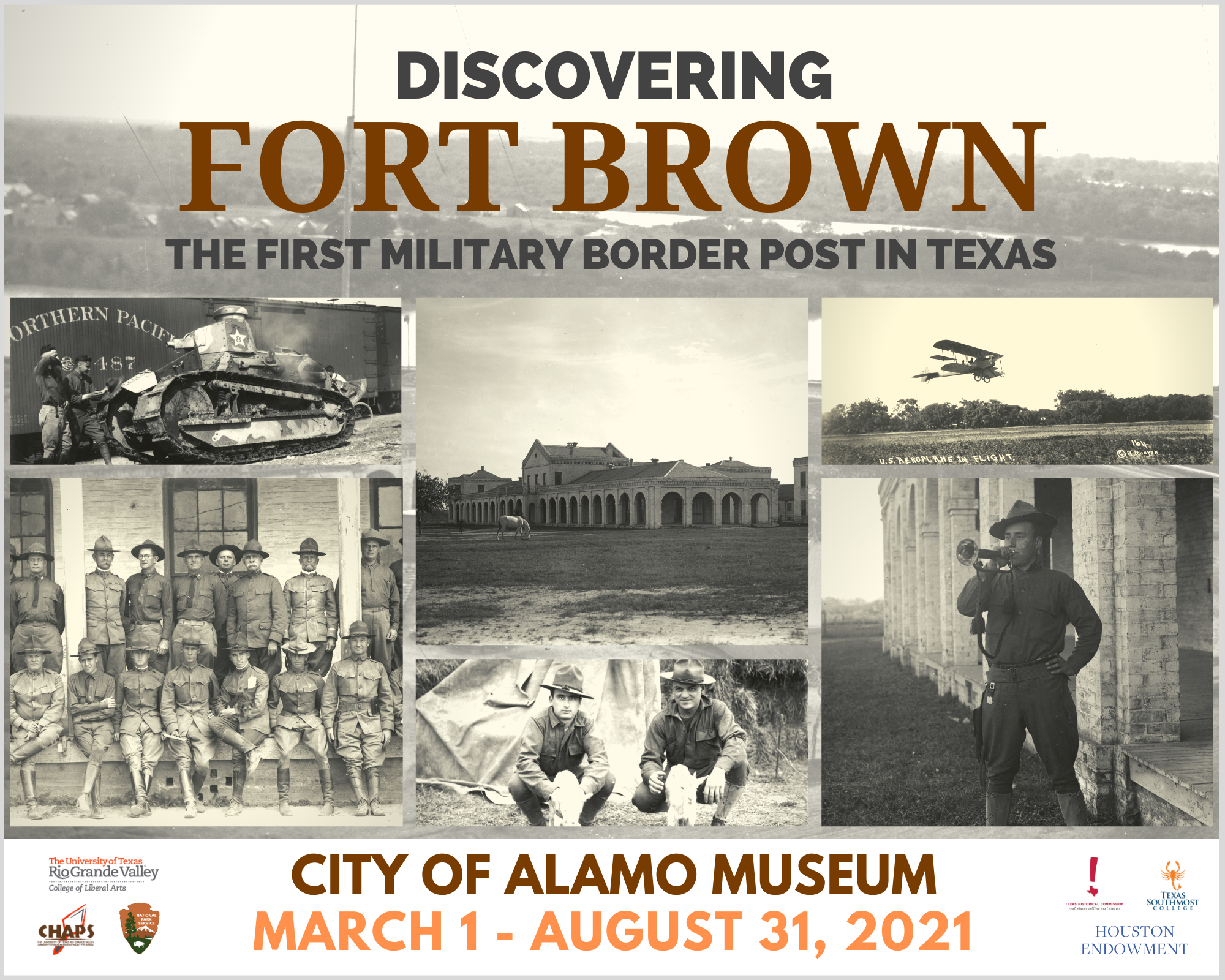 Discovering Fort Brown has moved to Alamo, TX