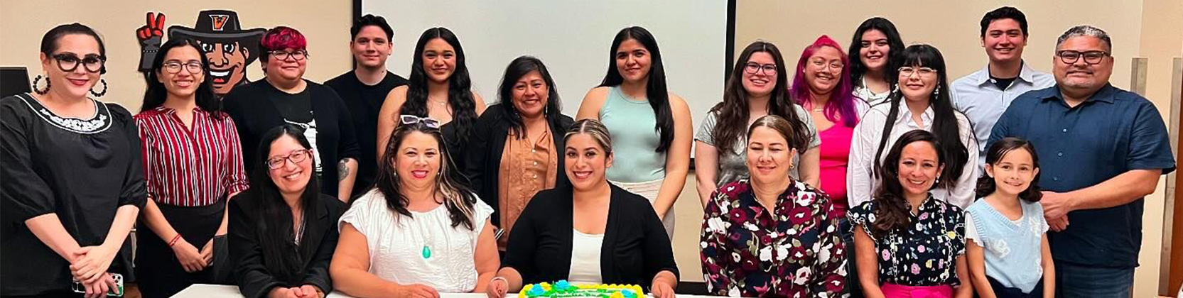 PUENTES group poses together