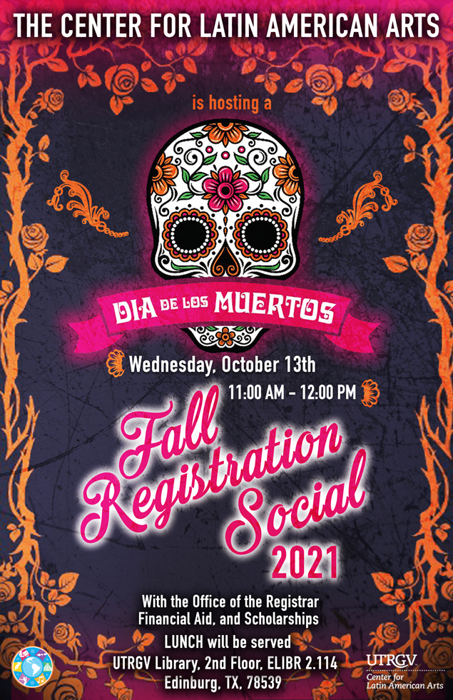 Visit our Día de los Muertos & Fall Registration Social 2021 photo gallery