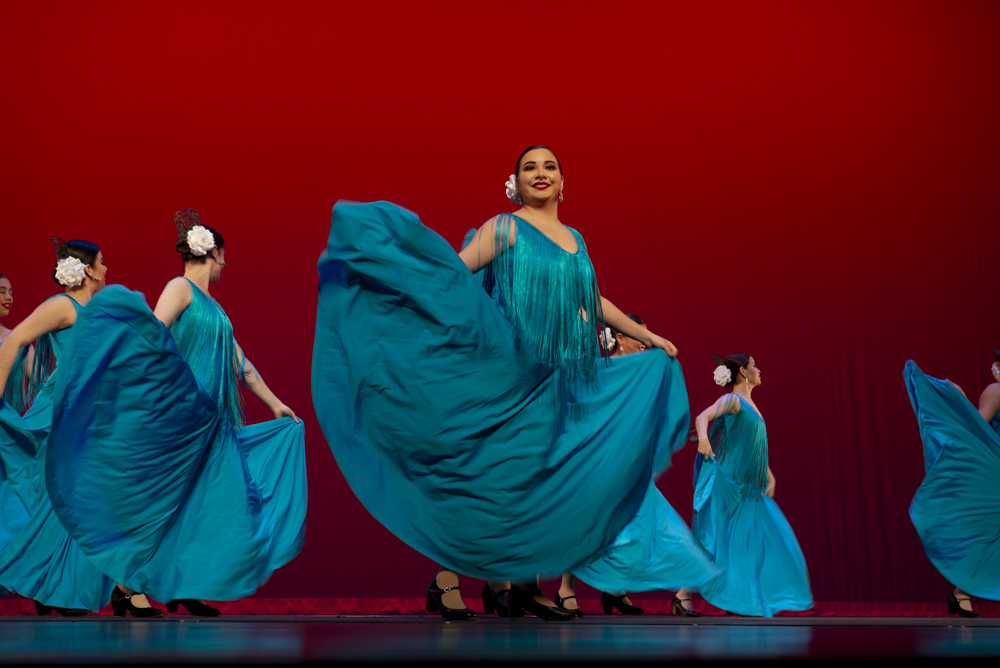 The Center for Latin American Arts supported the Ballet Español Spanish Nights concert series with formal public concerts and performances for public schools, where students and community members could engage with the dancers and the Director of the Ballet Español program, Sonia Chapa, in one-on-one learning opportunities. 6