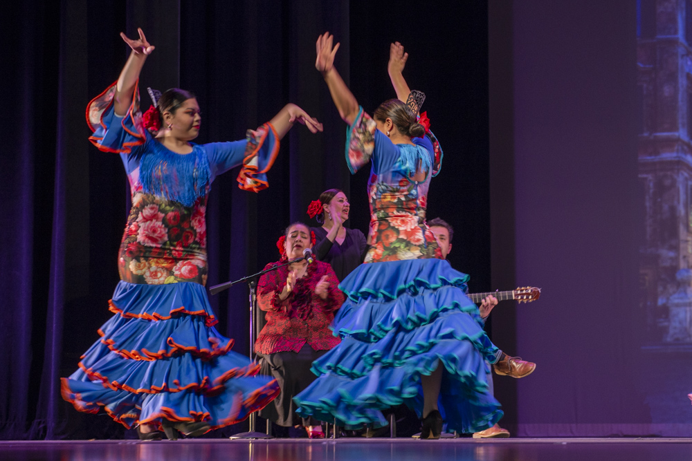 The Center for Latin American Arts supported the Ballet Español Spanish Nights concert series with formal public concerts and performances for public schools, where students and community members could engage with the dancers and the Director of the Ballet Español program, Sonia Chapa, in one-on-one learning opportunities. 7