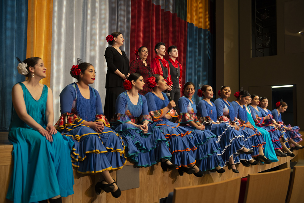 The Center for Latin American Arts supported the Ballet Español Spanish Nights concert series with formal public concerts and performances for public schools, where students and community members could engage with the dancers and the Director of the Ballet Español program, Sonia Chapa, in one-on-one learning opportunities. 9
