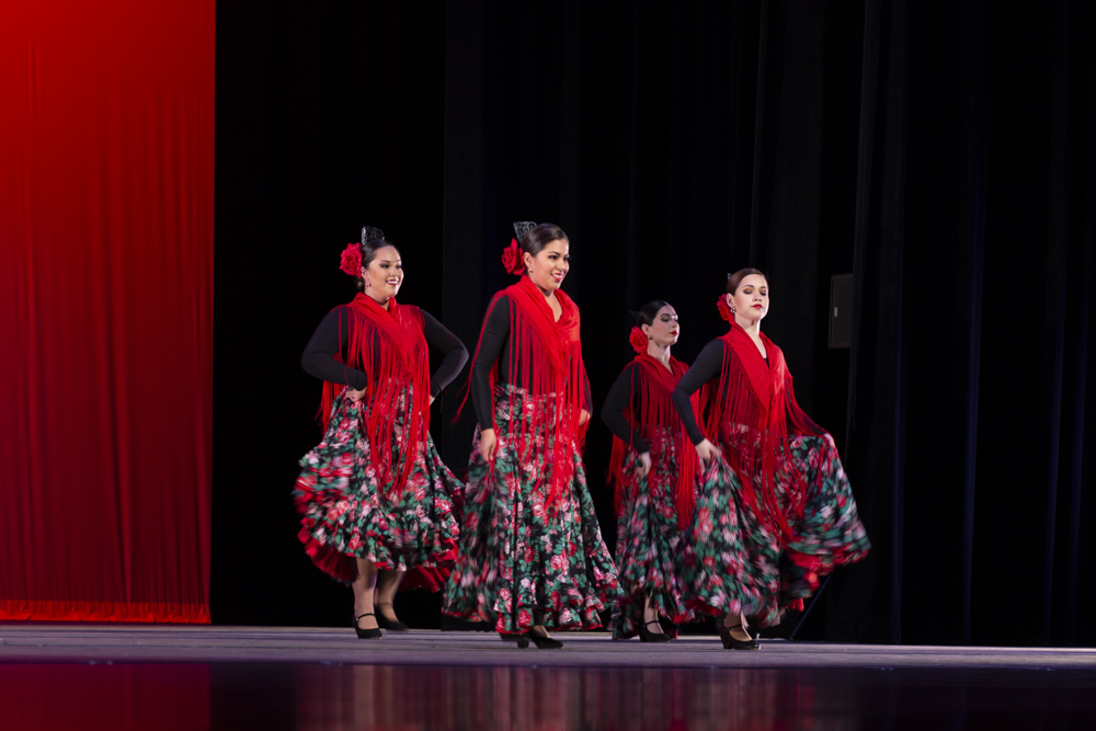 The Center for Latin American Arts supported the Ballet Español Spanish Nights concert series with formal public concerts and performances for public schools, where students and community members could engage with the dancers and the Director of the Ballet Español program, Sonia Chapa, in one-on-one learning opportunities. 3