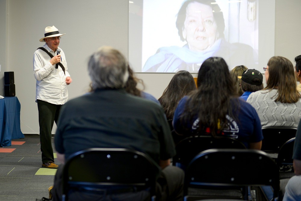 Playwright from Bogotá, Colombia, Mario Lamo Jiménez, discussed his work in his lecture “Latin America Through the Eyes of a Playwright." Latin American realities are varied and complex and have been reflected in the works of many authors, including Nobel laureate Gabriel García Márquez, who through his work, popularized “Magical realism." 9