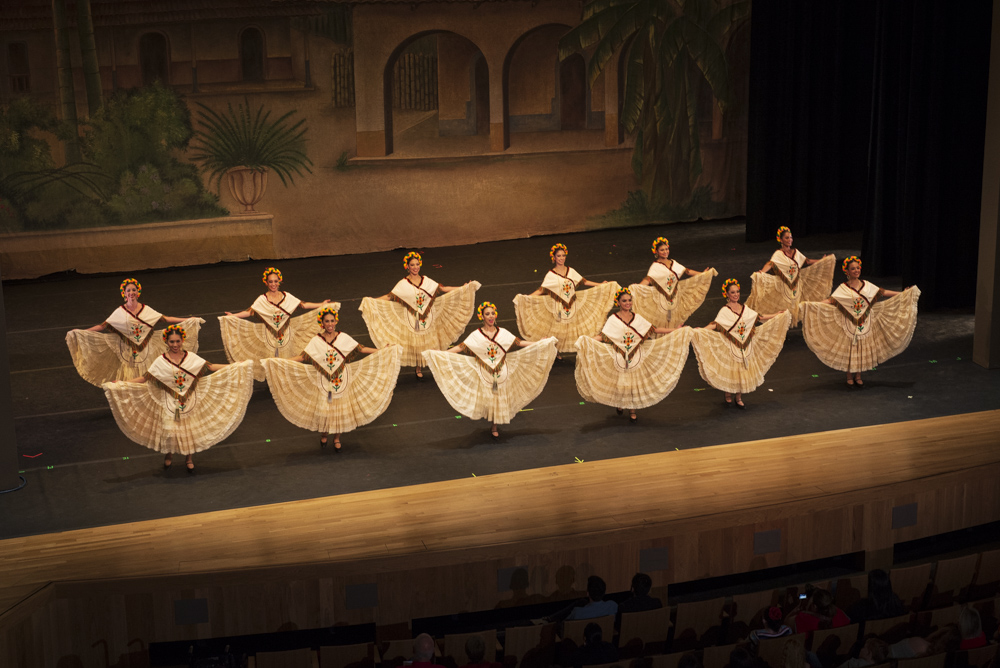The Ballet Folklórico de la Universidad Veracruzana was invited by the Center for Latin American Arts to visit the United States and perform with UTRGV dancers in Edinburg and Brownsville in December 2019. The Center for Latin American Arts also hosted workshops to teach Ballet Folklórico with the performers from the Universidad Veracruzana at twelve public schools in the Rio Grande Valley in December. Our community engagement committee made the BFUV concert more successful than any other event. 6