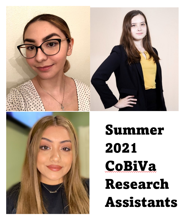 Summer 2021 CoBiVa Team post content graphic.
