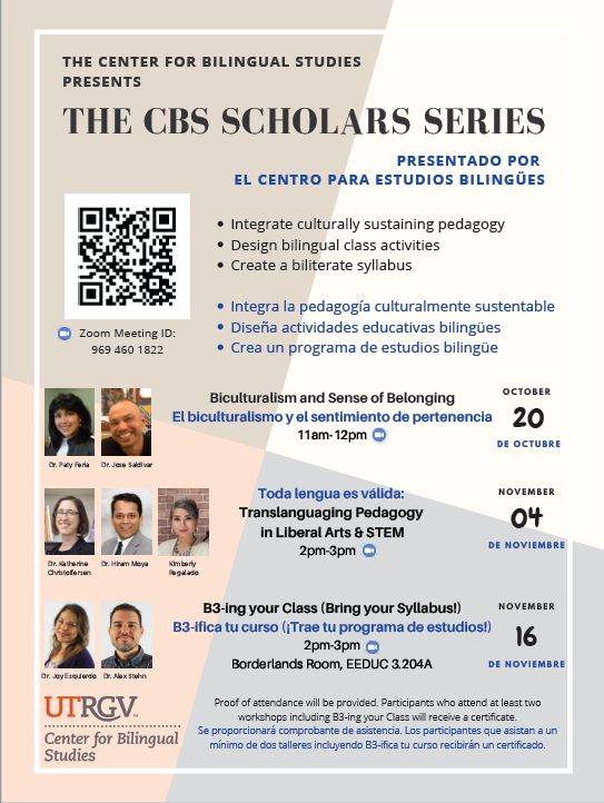 CBS Scholars Flyer