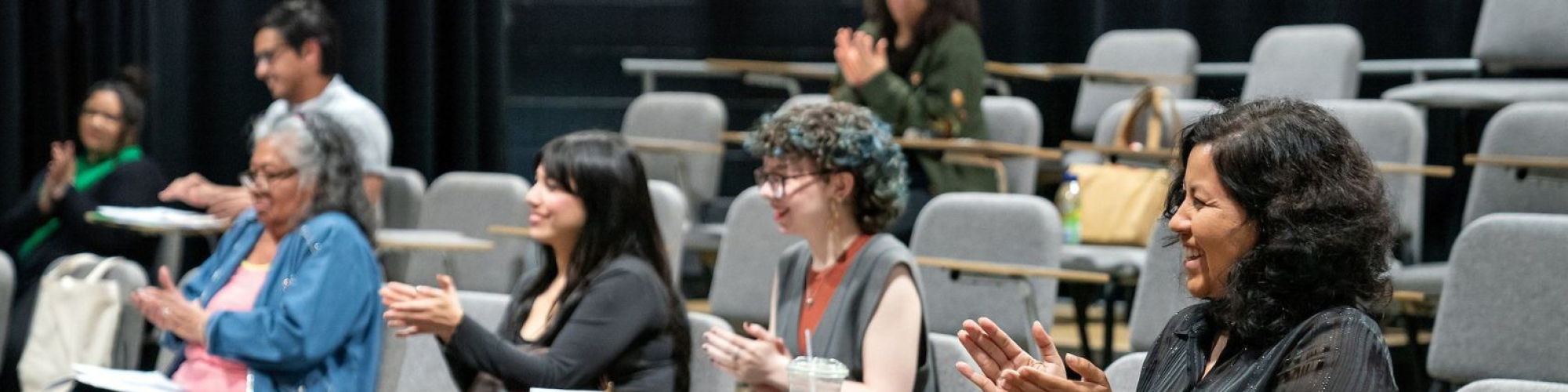 Students attend creative writing poetry reading