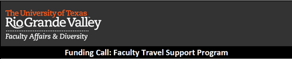 Funding Call: Faculty Travel Support Program