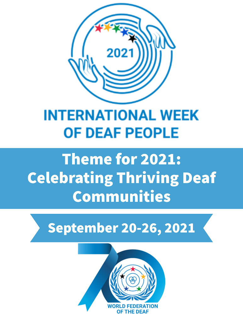 International Week of Deaf Prople