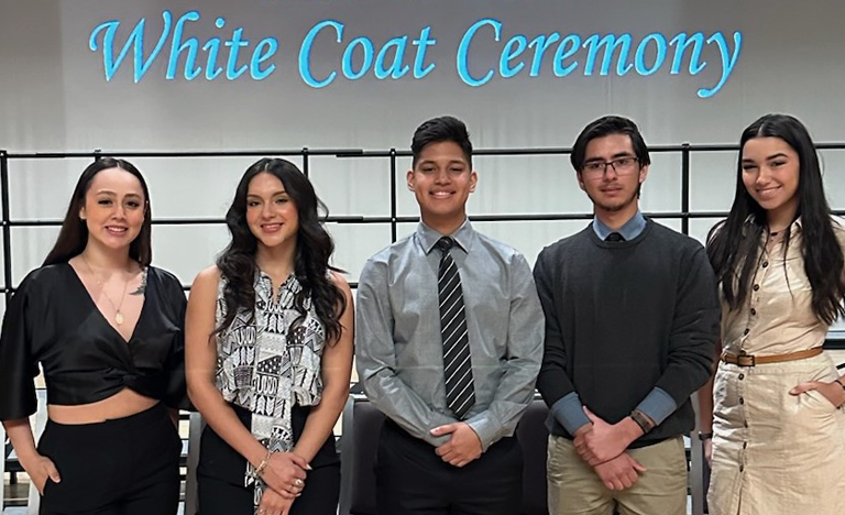 Group photo during White Coat Ceremony.
