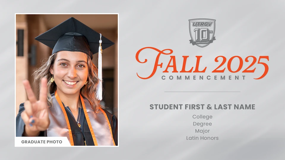 Grad slide from our partener Tassel