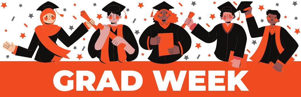 Grad Week Commencement Banner