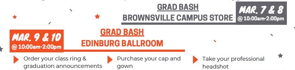 Grad bash events