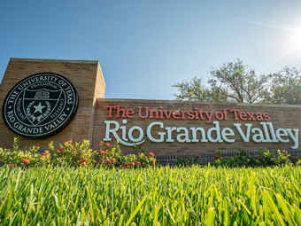 UTRGV's Guy Bailey during UTRGV commencement