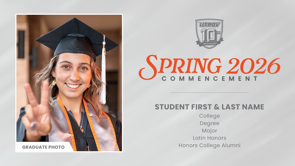 Grad slide from our partener Tassel