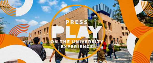 Press PLAY on the university experience
