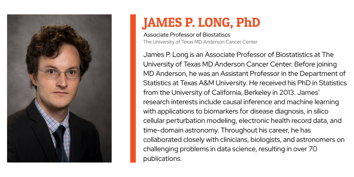 Biography and headshot of James P. Long