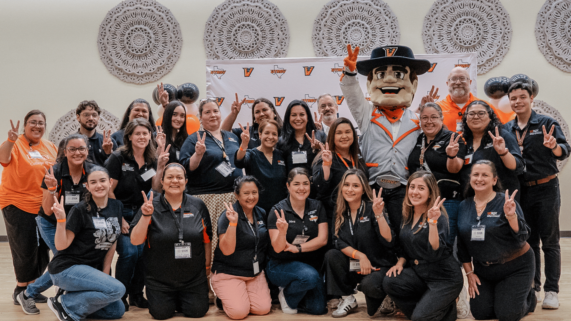 Group wide photo of organizers of the 2026 STEM Research Conference