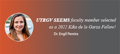Dr Pereira chosen as a Kika de la Garza fellow 2022