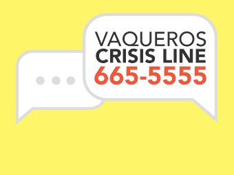 Vaqueros Crisis Line