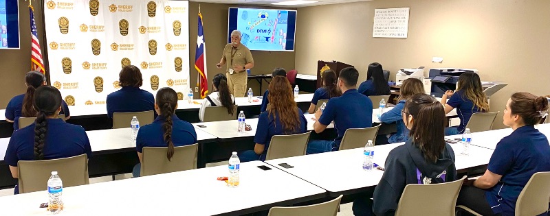 Sheriff presenting to the CJA 