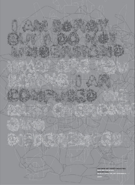 Type Design and Typography Poster by Tore Terrasi (Professional)