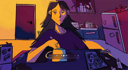The Joys of Being Young and Anxious by Monserrat Edurne Linares Vazquez (Student)