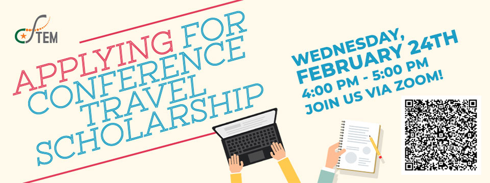 Applying for Conference Travel Scholarships