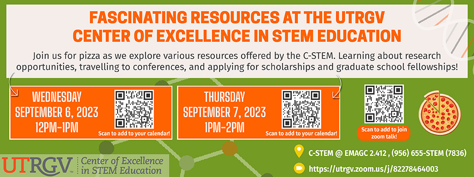 Fascinating Resources at The UTRGV Center of Excellence in STEM Education 