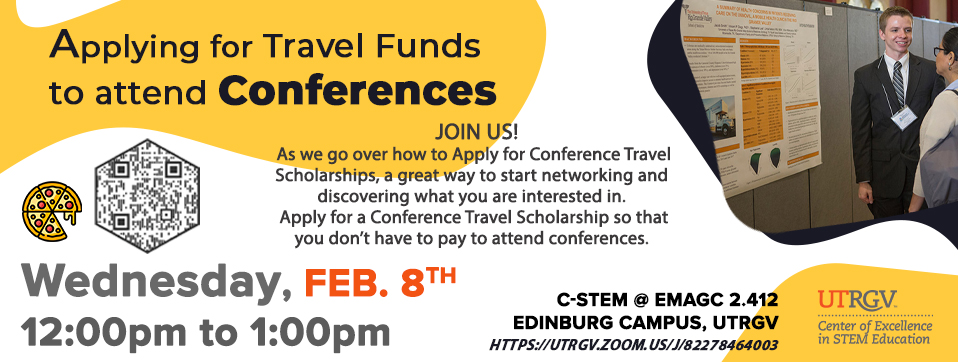 Applying for Travel Funds to attend Conferences