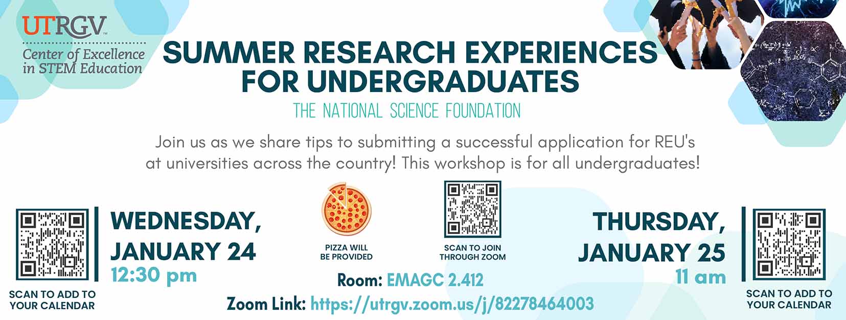 Summer Research Experiences for Undergraduates
