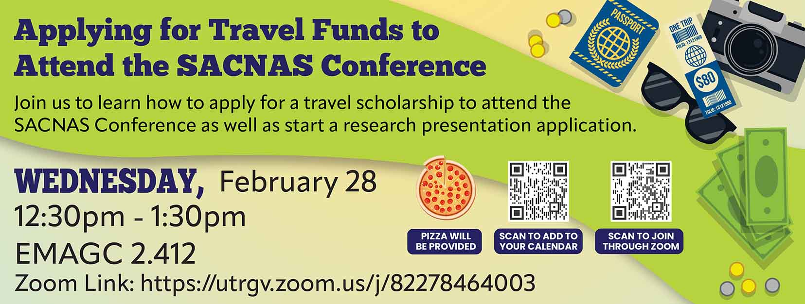 Apply for travel funds for the SACNAS conference