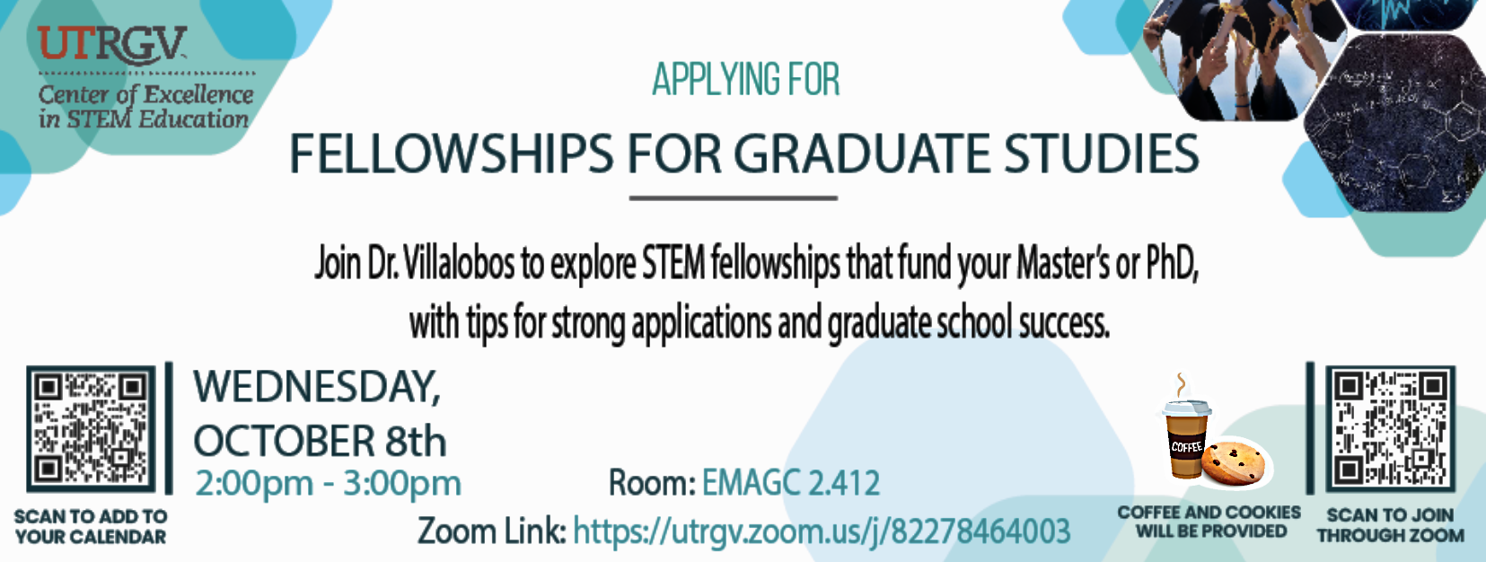 Fellowships for Graduates Studies Wednesday October 8