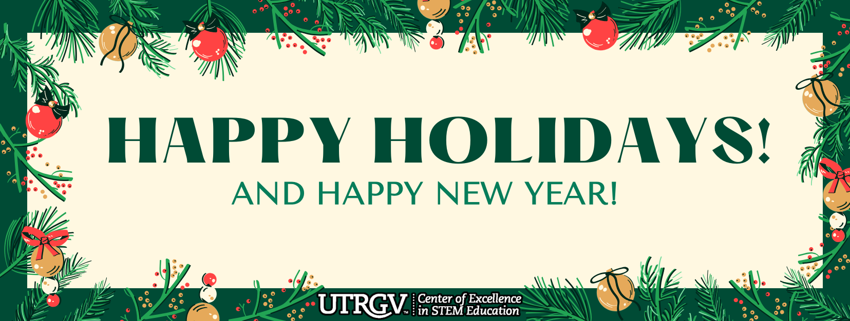 Happy Holidays from the CSTEM