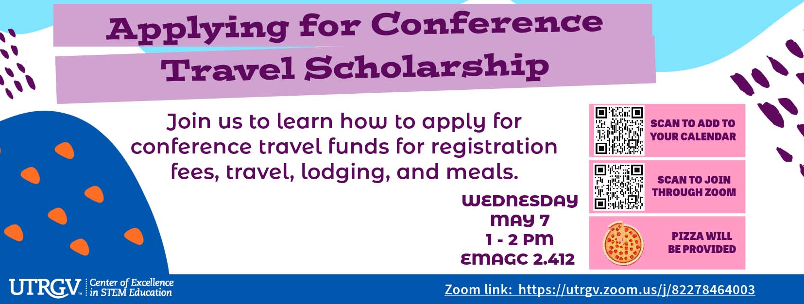 Applying for Conference Travel Scholarships
