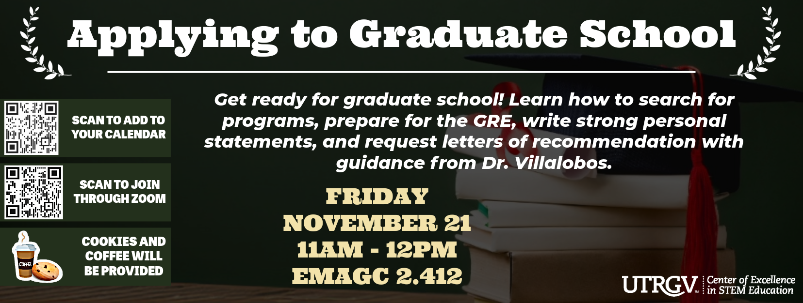 Applying to Graduate School Friday November 21