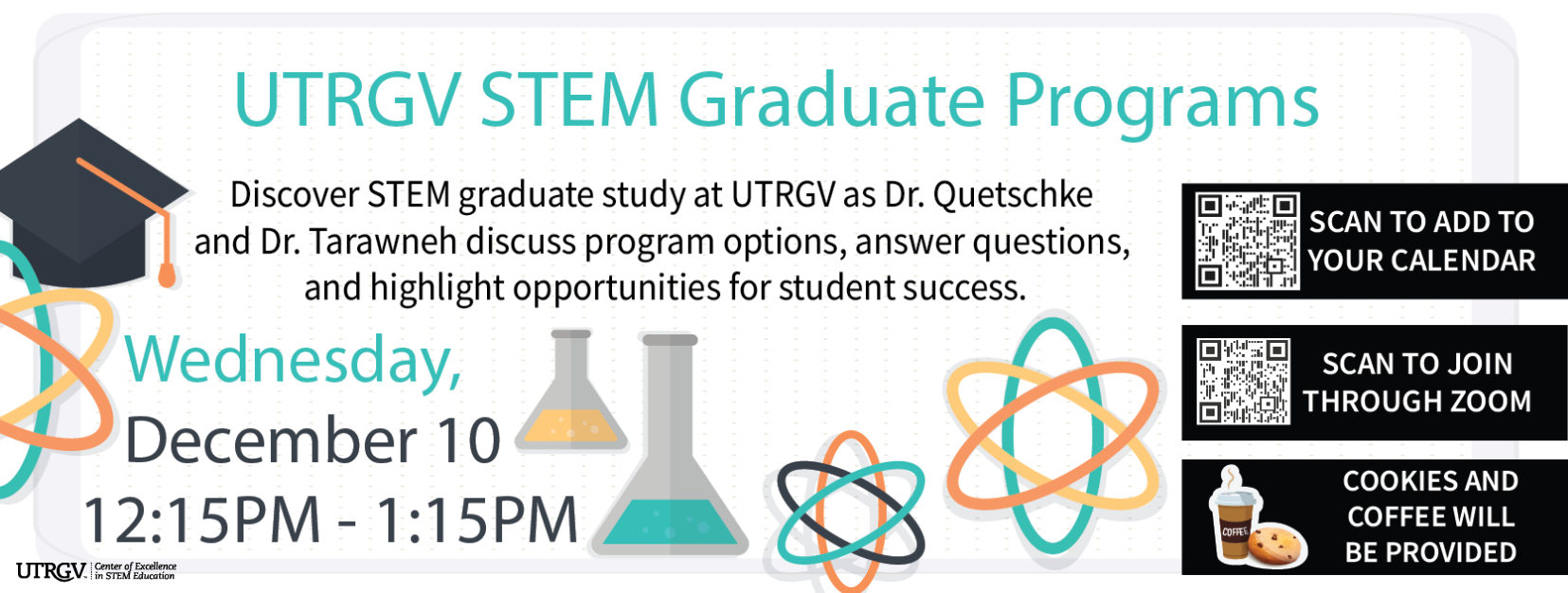 UTRGV STEM Graduate Programs Wednesday December 10