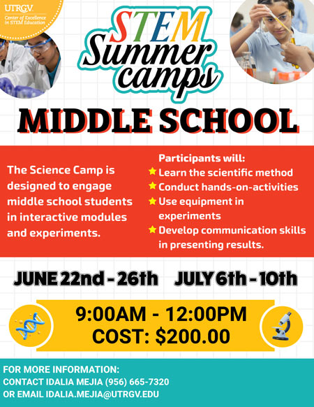 summer camp middle school   