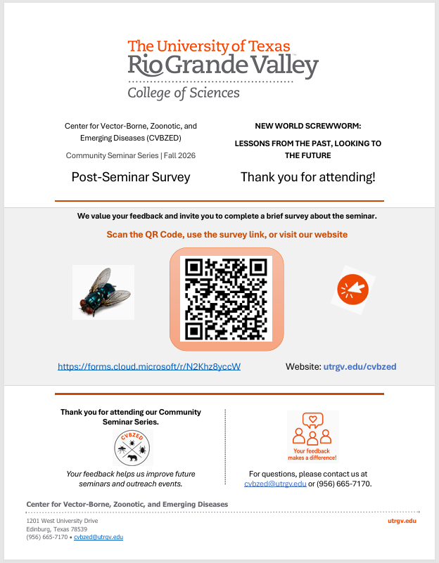 Seminar Survey Flyer