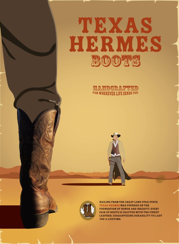 TEXAS HERMES BOOTS  